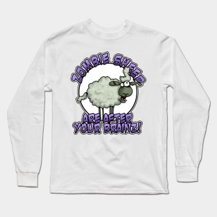 Zombie Sheep Long Sleeve T-Shirt